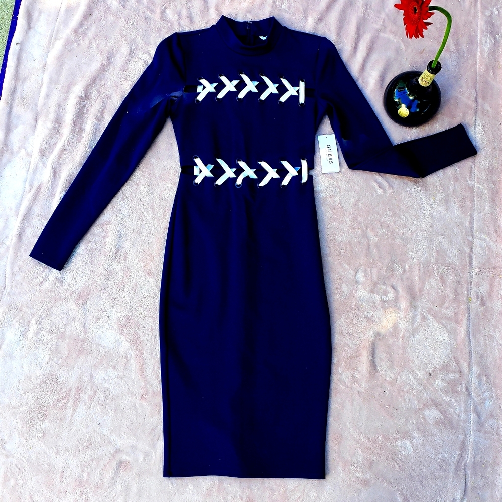 GUESS tenis shoe inspired lace up dress